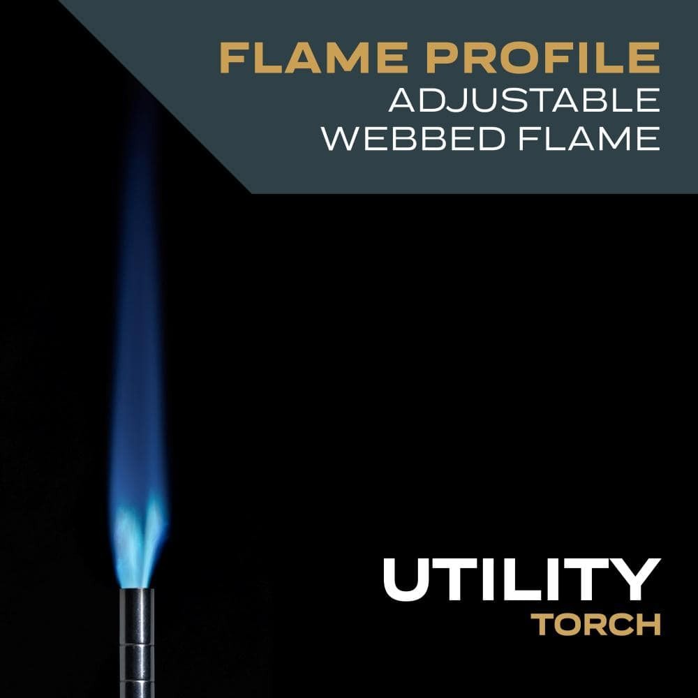 Propane Gas Torch Head with Adjustable Flame