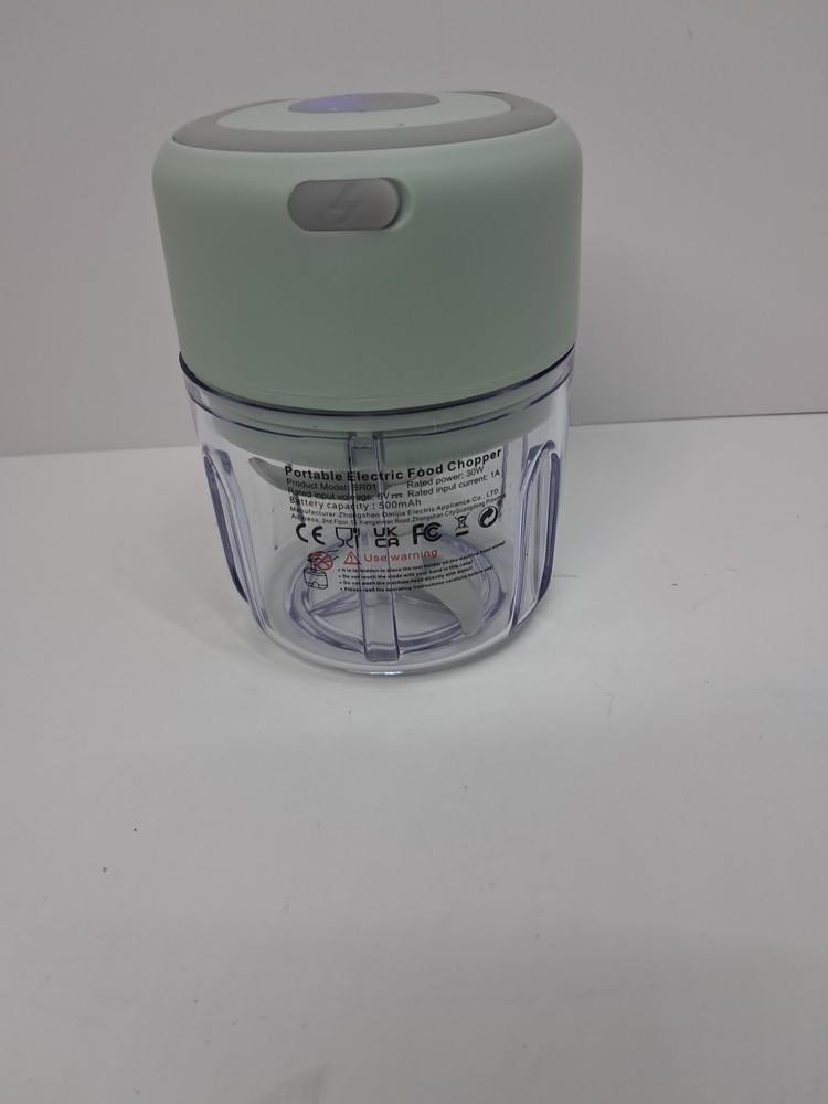 Mini Food Processor Rechargeable 250mL+100mL Chopper