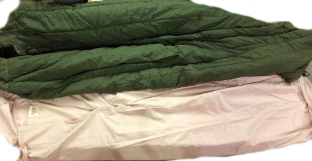 British Tan Sleeping Bag Liner-Granby