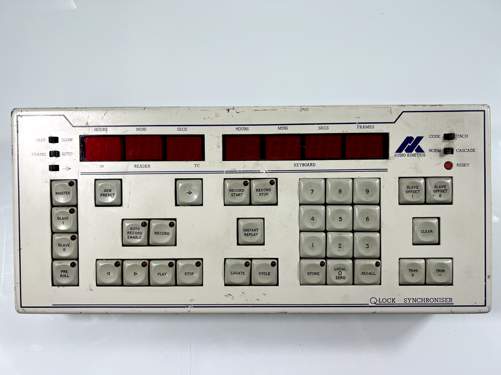 Audio Kinetics Q-Lock Synchroniser Untested