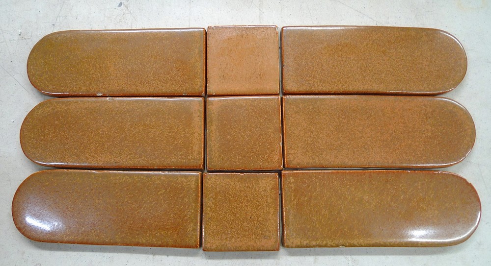 Vintage Tile with Unusual Shape (c)