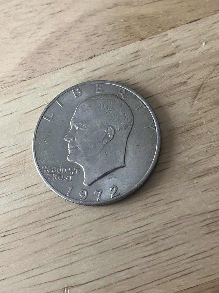 1972D Eisenhower error Coin
