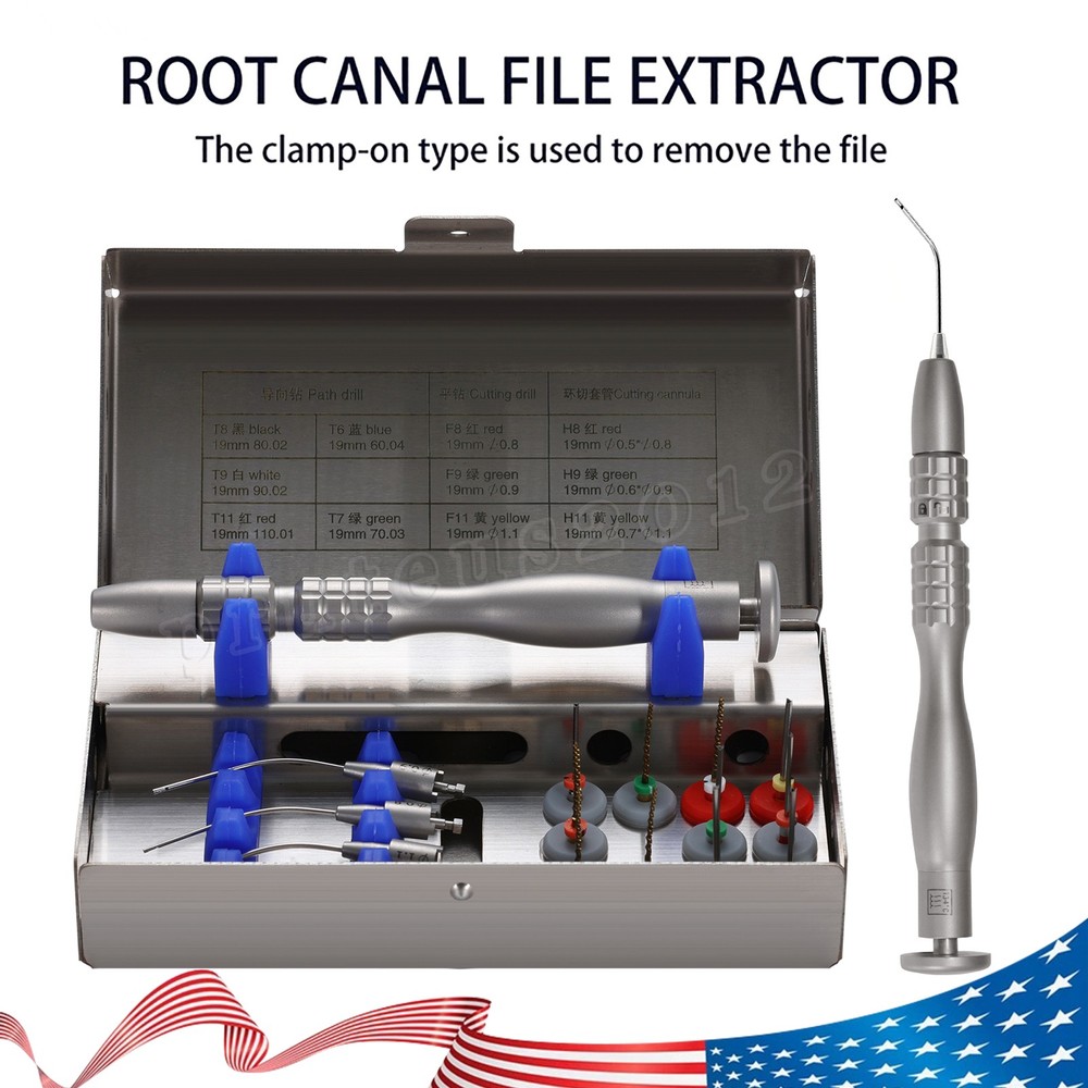 Dental Root Canal File Extractor Endo Broken Files Removal System Holder Tools