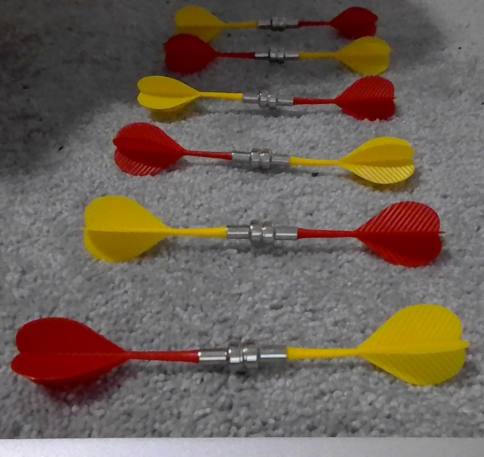 matted wall attachable dart board