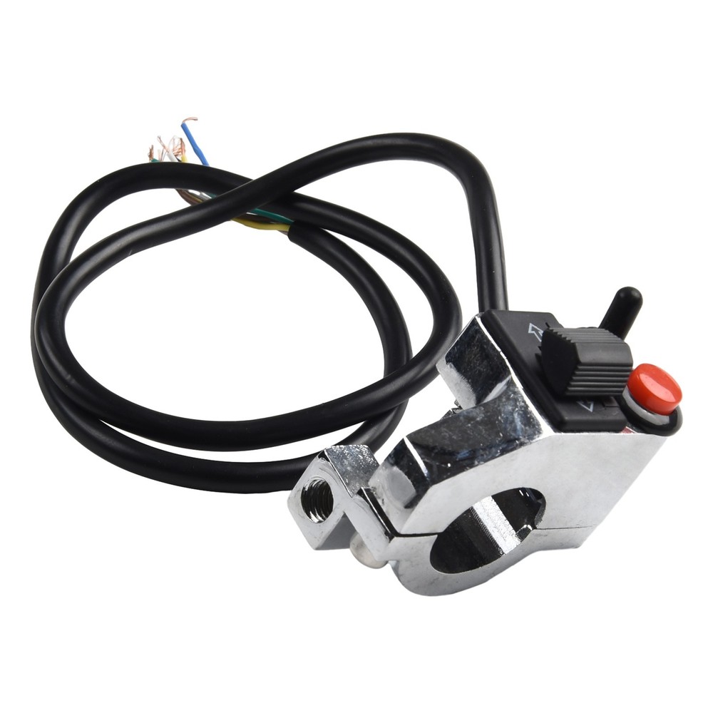 Handlebar Switch Motorcycle 50cm Cable 7/8\" ABS Plastic Left Pratical
