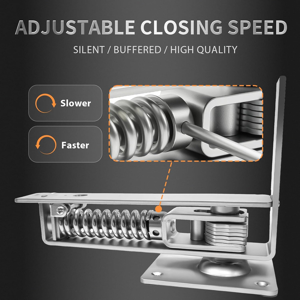 Double Action Spring Hinges Swinging Door Hinge Pivot Hinge with self-Closing an
