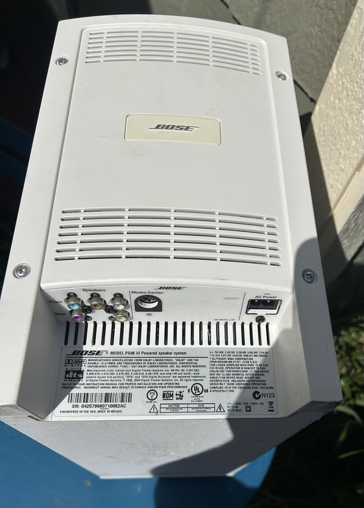 Bose Model PS48 III Powered Speaker System Subwoofer Only Untested