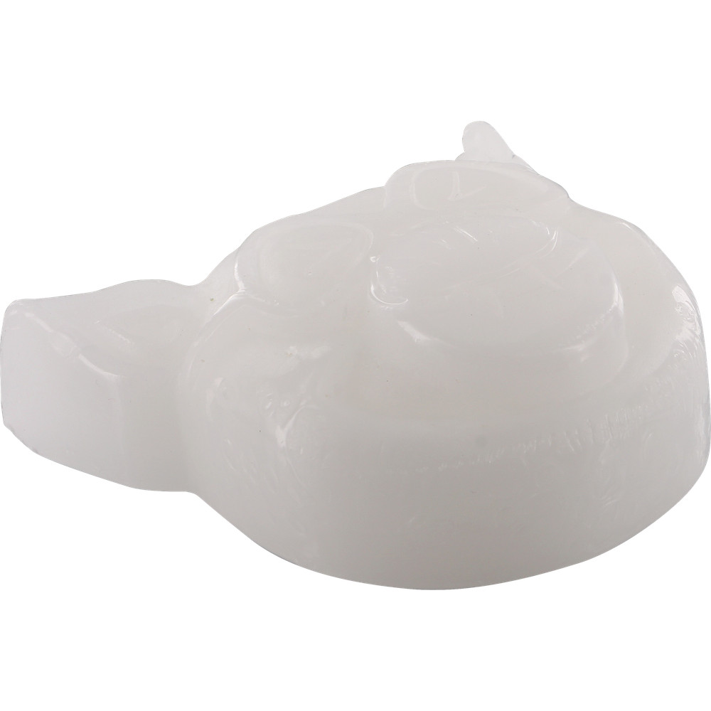 Pig Head Raised Curb Wax White