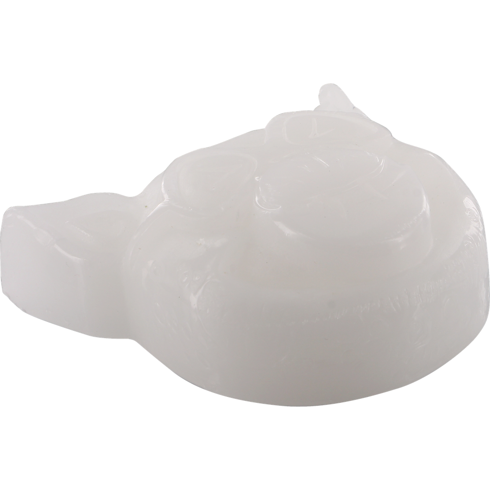 Pig Head Raised Curb Wax White