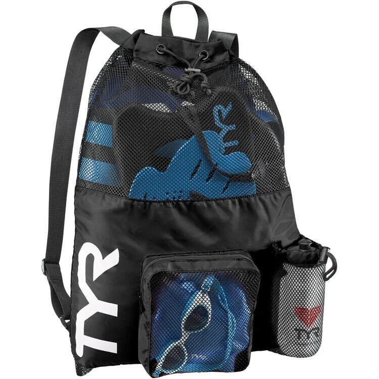 TYR Big Mesh Mummy Backpack 40L - Black