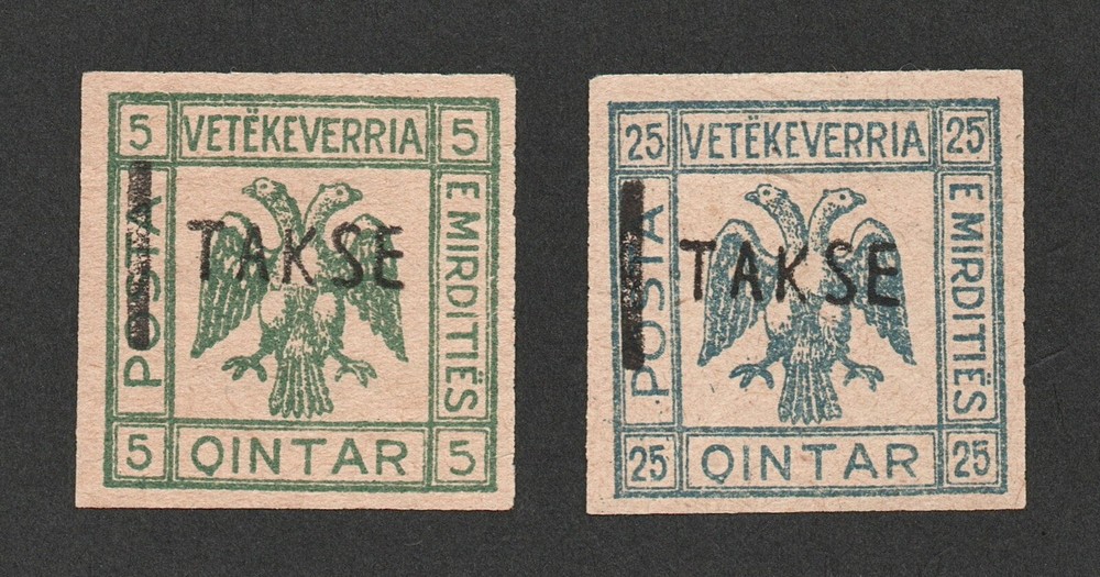 Albania (1921) - Unrecognized Mirdite Republic (Unauthorized Issue)