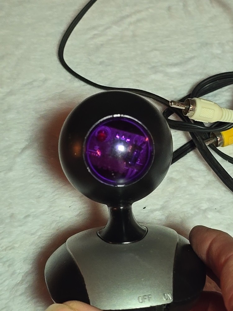 RCA Output Vintage Battery Powered Webcam