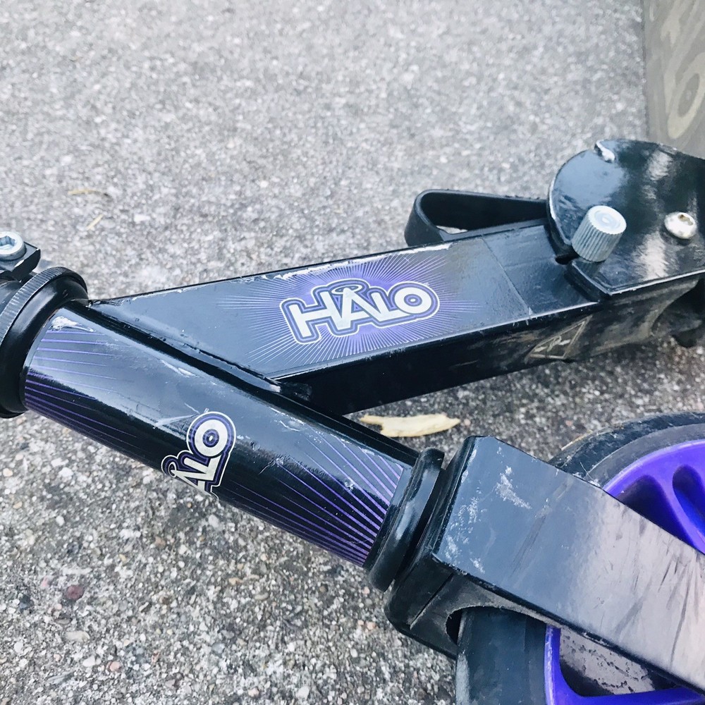 Halo Razor Kick Scooter with Height Adjusting Handles, Foldable