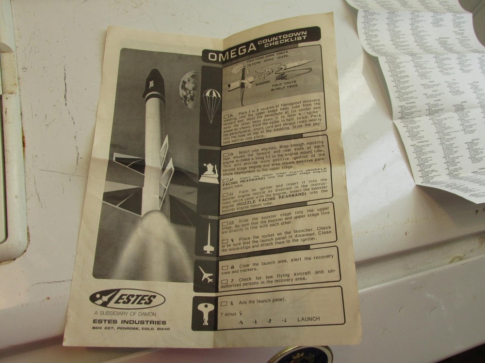 Several Train Or Rocket ship Decals