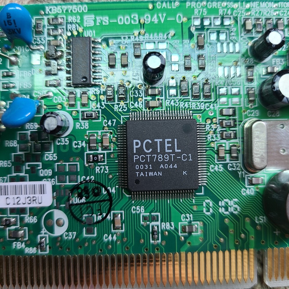 GVC Modem Model D-1156IV/P2 For Windows PC's HSP56 Micro Modem Compaq Computers