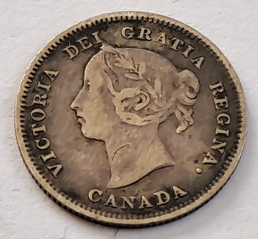 Canada, 5 Cents 1888 , Victoria