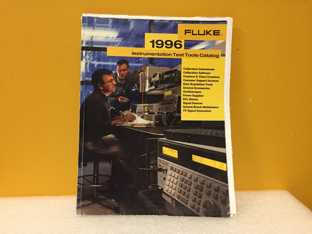 Fluke 1996 Instrumentation Test Tools Product Catalog