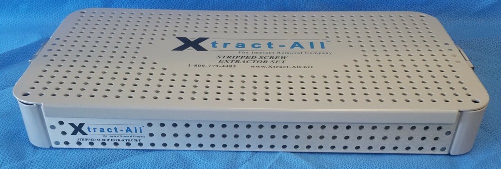 Xtract-All Stripped Screw Extractor Set Case (Case Only)