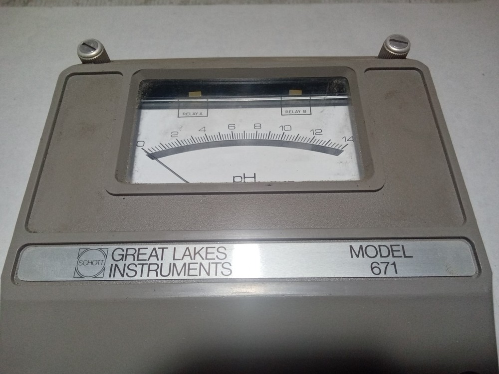 GREAT LAKES INSTRUMENTS CONDUCTIVITY ANALYZER MODEL 671 (G7B)