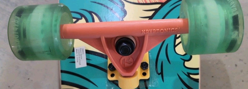 Kryptonics Skateboard Longboard 36". Smooth Wheels