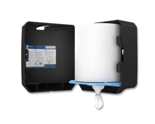 SofPull CenterPull Hand Towel Dispenser, 9.63 x 8.88 x 10.94, Black