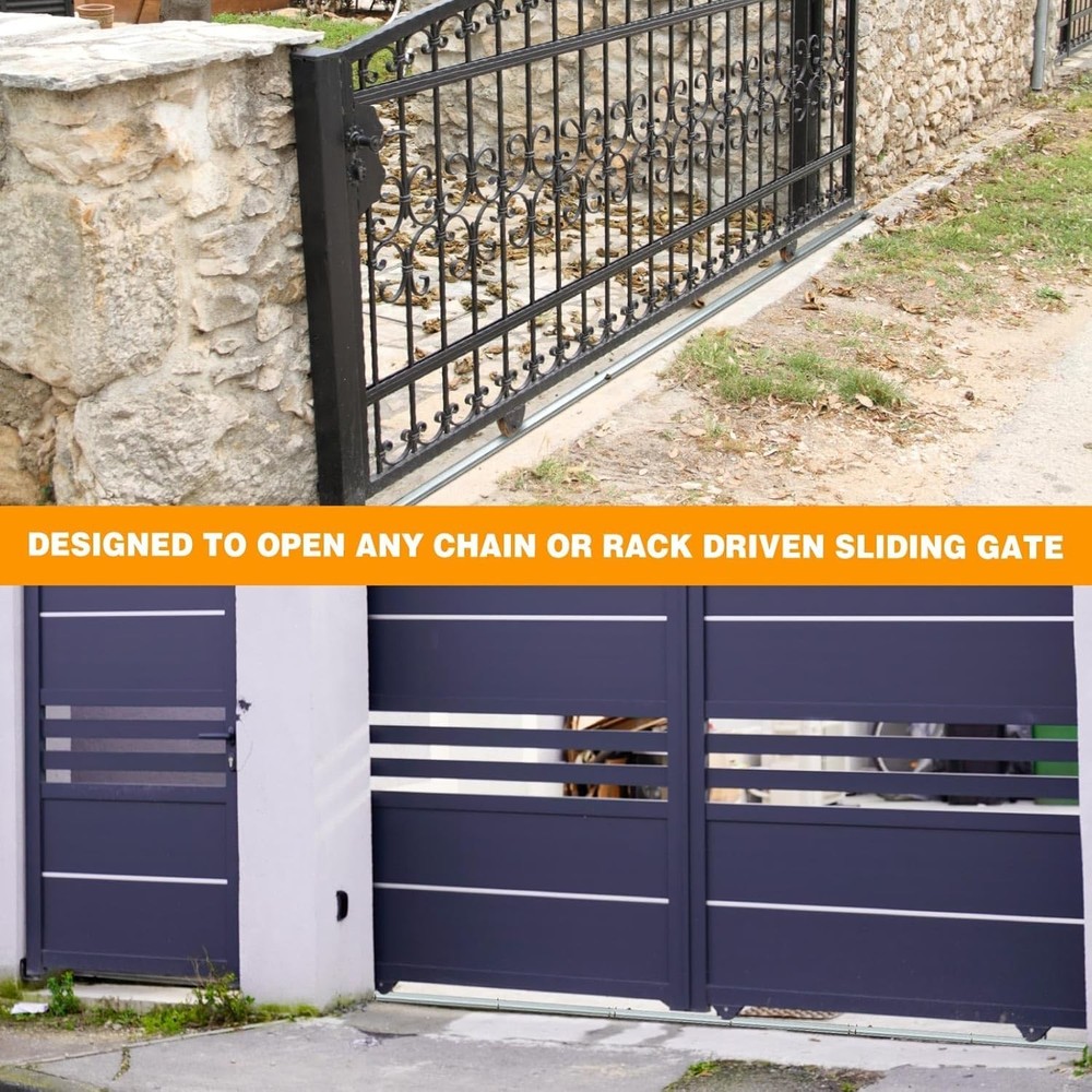12Ft V Track for Sliding Gate 3 Pcs 4Ft Sections Galvanized Inverted V Track for