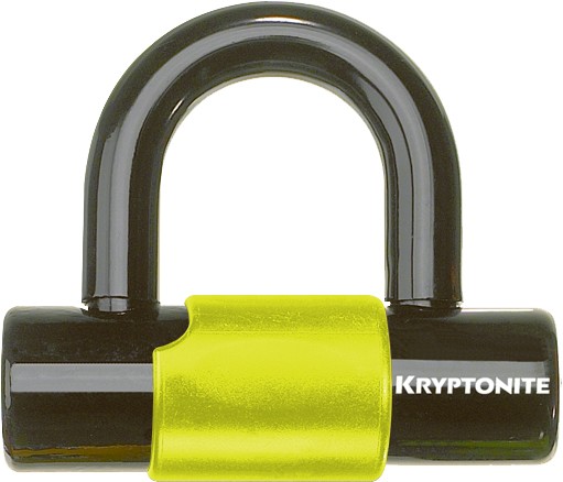 Kryptonite Kryptolok Series 2 Disc Lock Black/Yellow Security