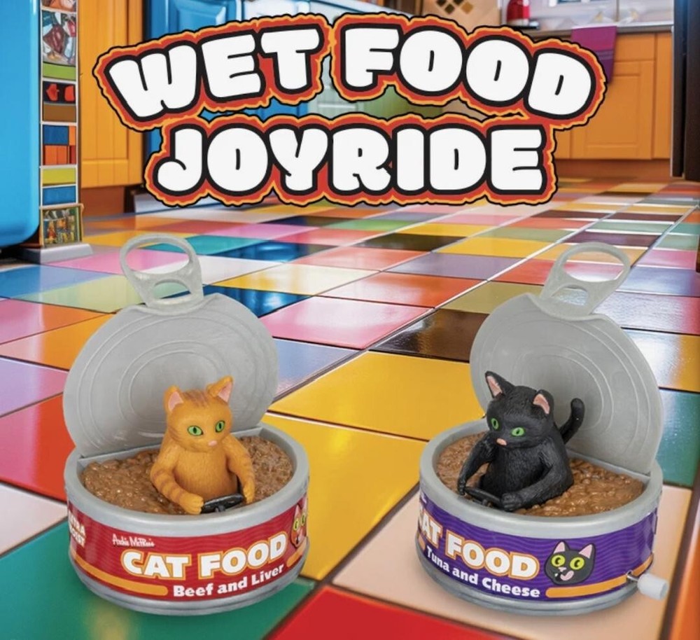 Wet Food Cat Joyride Pull-Back Car (1 Random Style Per Order)