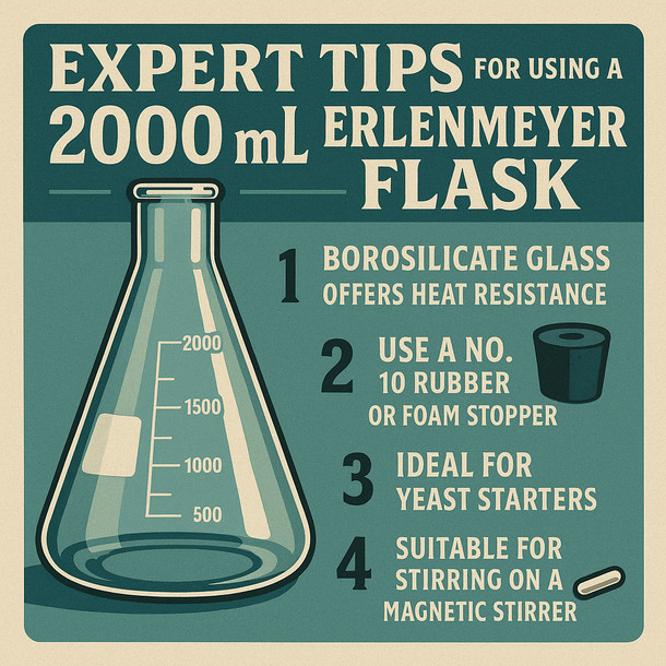 LD Carlson Erlenmeyer Flask 2000 mL