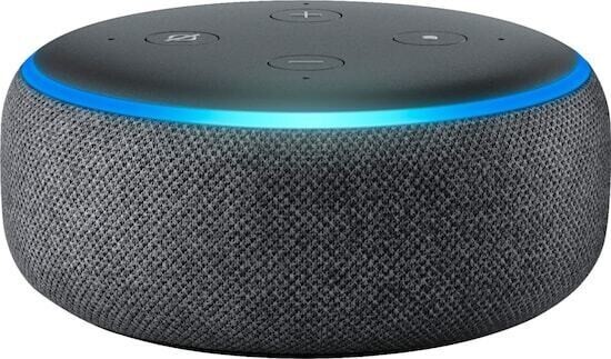 Amazon Echo Dot 3rd Generation Smart Speaker with Alexa Voice Control Charcoal