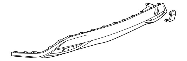 Genuine GM Lower Cover 85014221