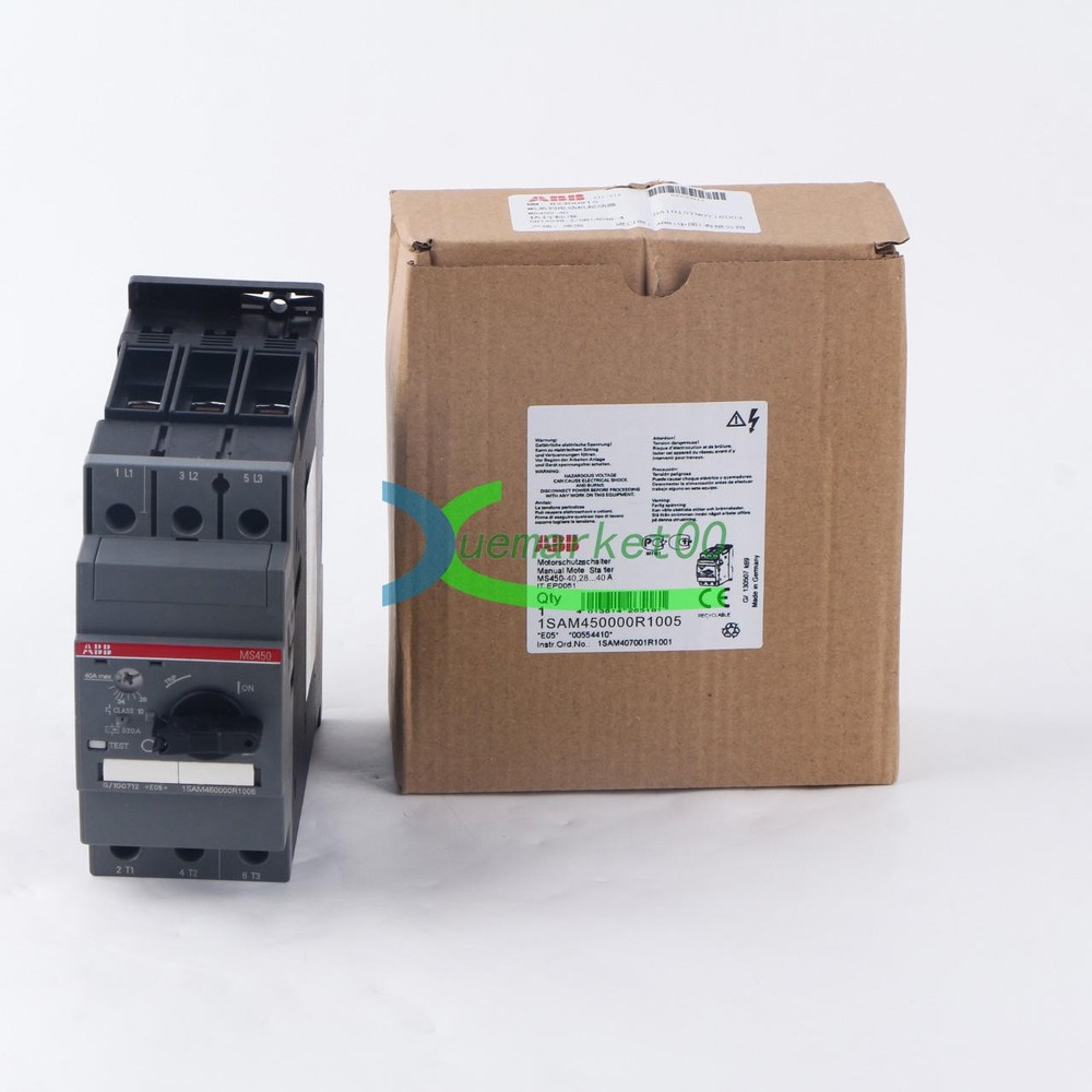 1PCS NEW ABB MS450-40 ABB motor starter