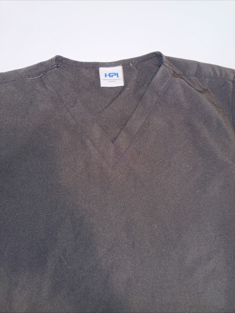 High Performance Identity (HPI) Women’s Scrub Top Black Size Medium