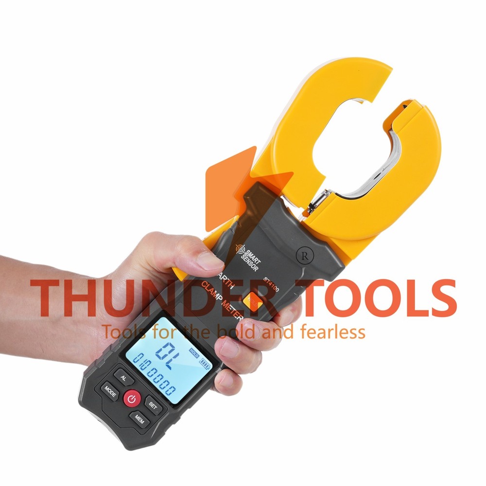 Thunder Tools SMART SENSOR Ground Earth Resistance Tester 0.01-500Ω 500