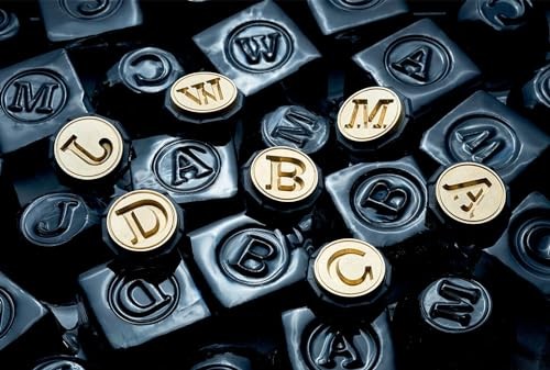 Ice Stamp Ring for Cube & Sphere - Custom Ice Cubes for Whiskey, Letter B