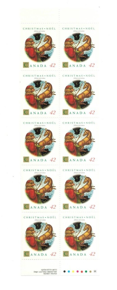 Canada - Booklet Pane - 1452a - Mint Never Hinged