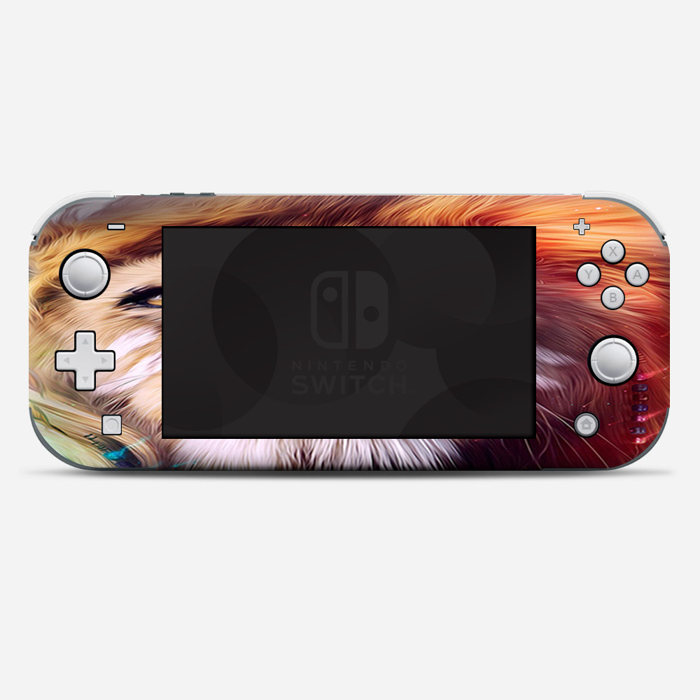 Skins Decals wrap for Nintendo Switch Lite - Lion face
