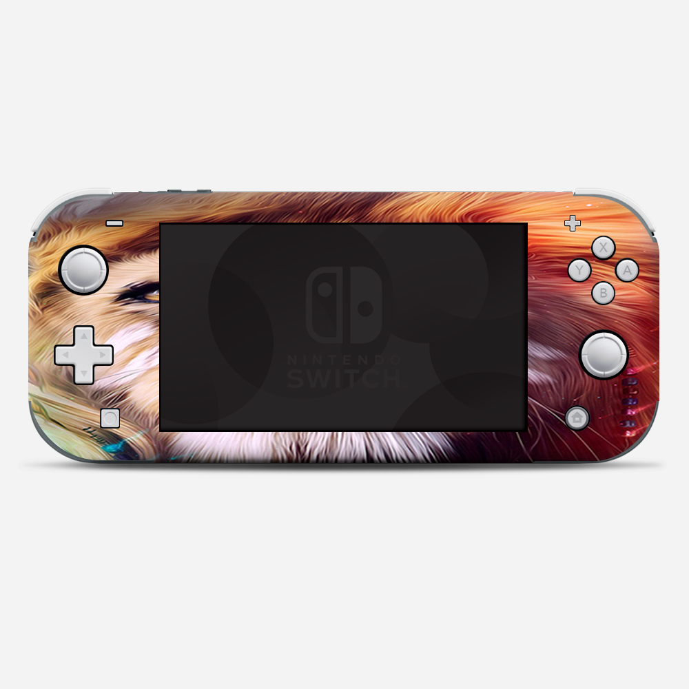 Skins Decals wrap for Nintendo Switch Lite - Lion face