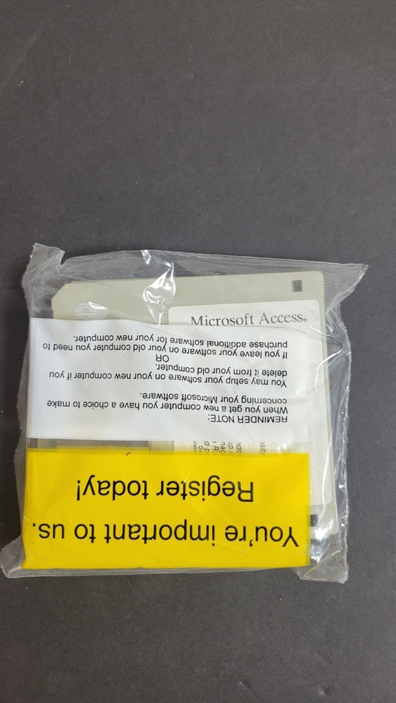 Microsoft Access for Windows Relational Database System 3.5" Floppy Disk Set...