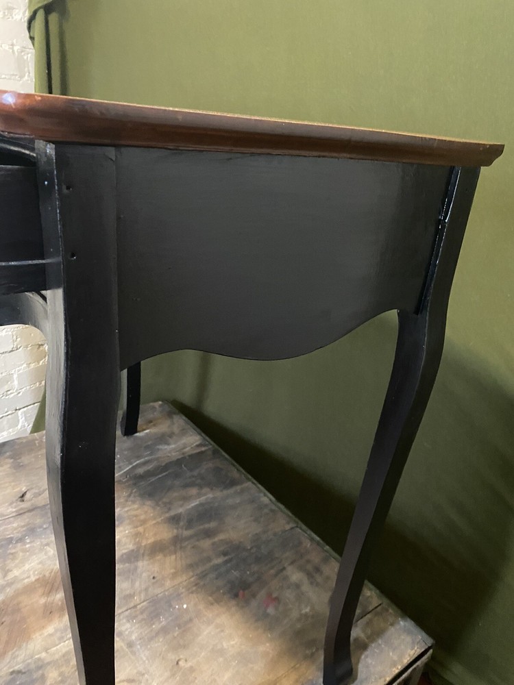 Antique Sheraton style writing desk. Refinished. Handcrafted