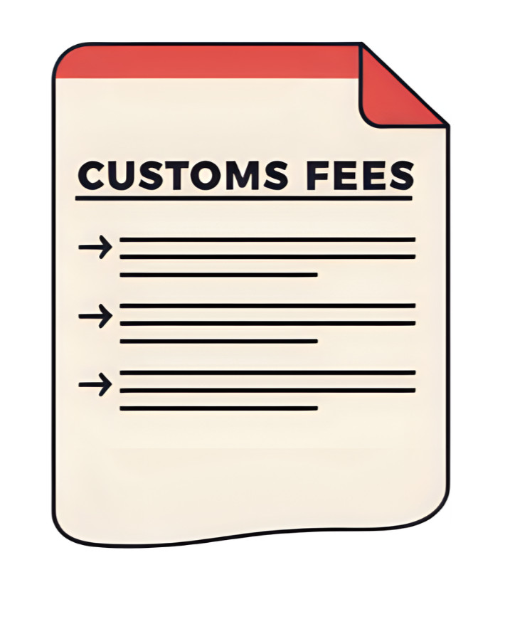 Customs duties and fees