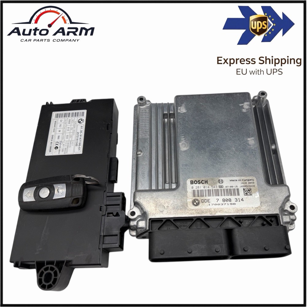 Engine Control Unit BMW 0281014543 7808314