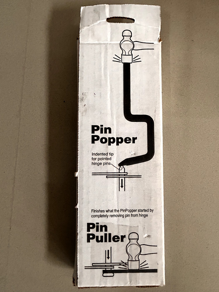 Steck Door Hinge Pin Popper & Puller