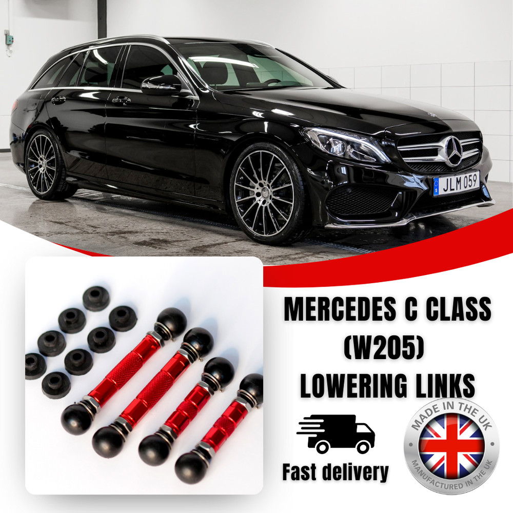 MERCEDES C400 W205 EVOLUTION LOWERING LINKS KIT (PRECISION ADJUSTMENT) MODULE
