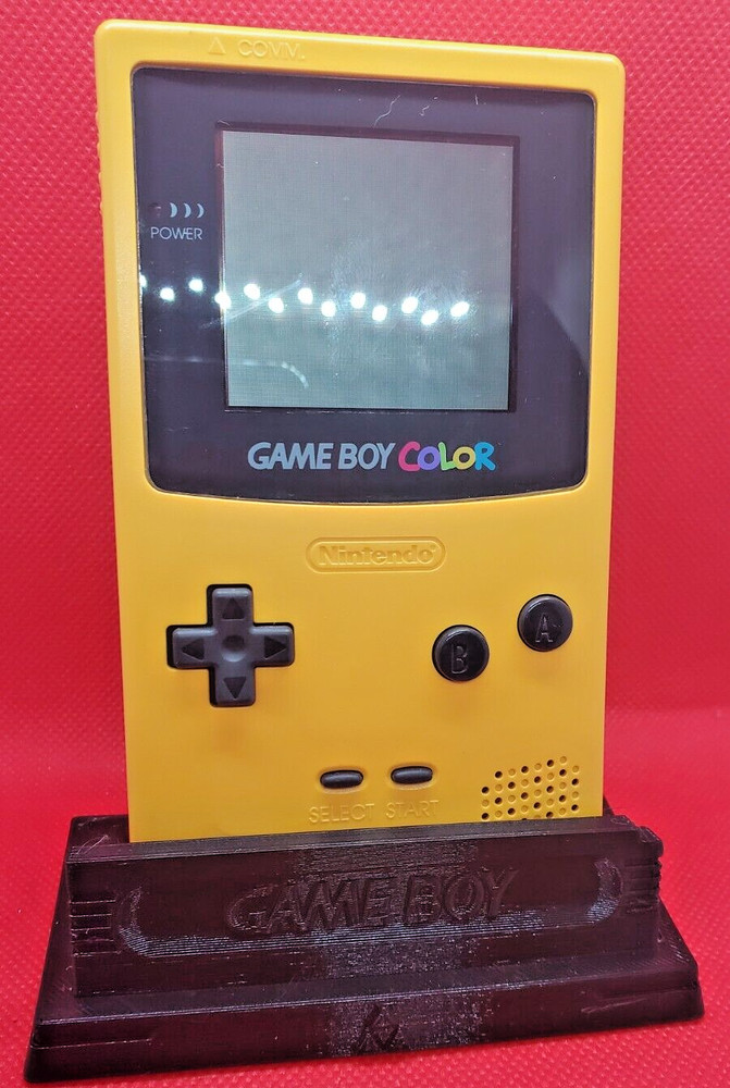 Nintendo Game Boy Color Handheld Console Horizontal Display Stand Black