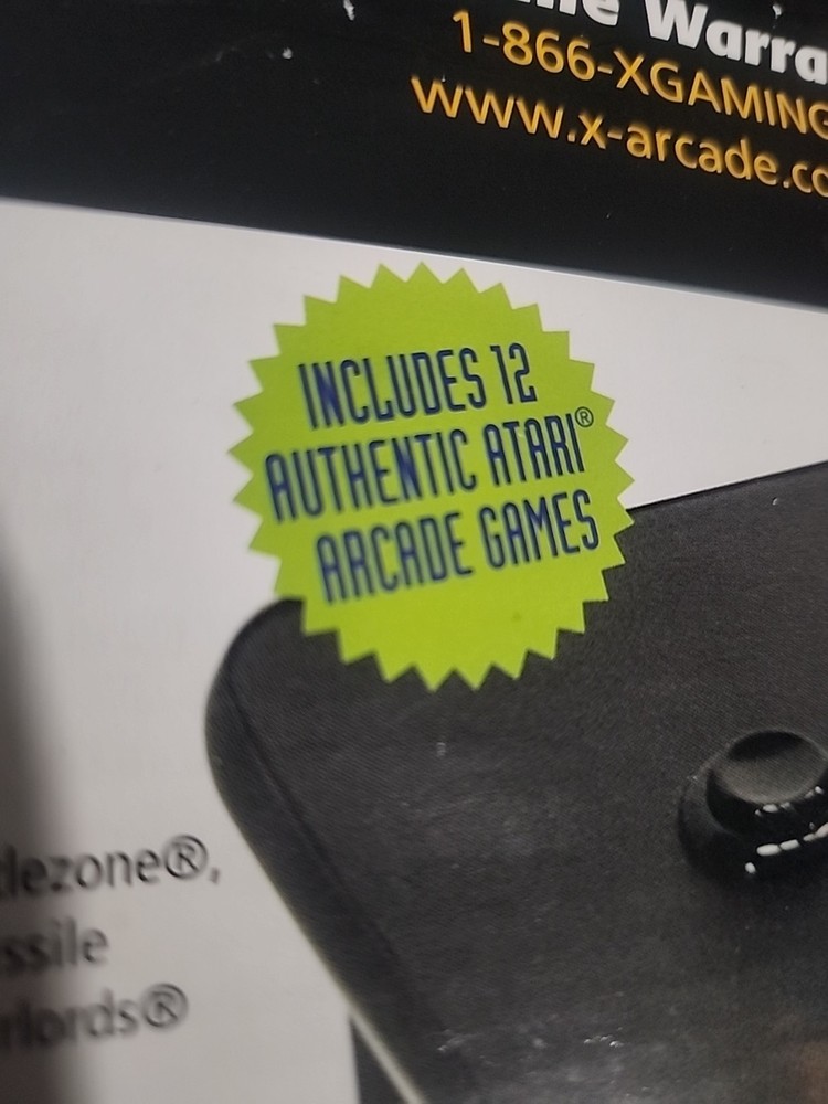 X-Arcade Trackball Game Controller New Open Box Pc Or Mac