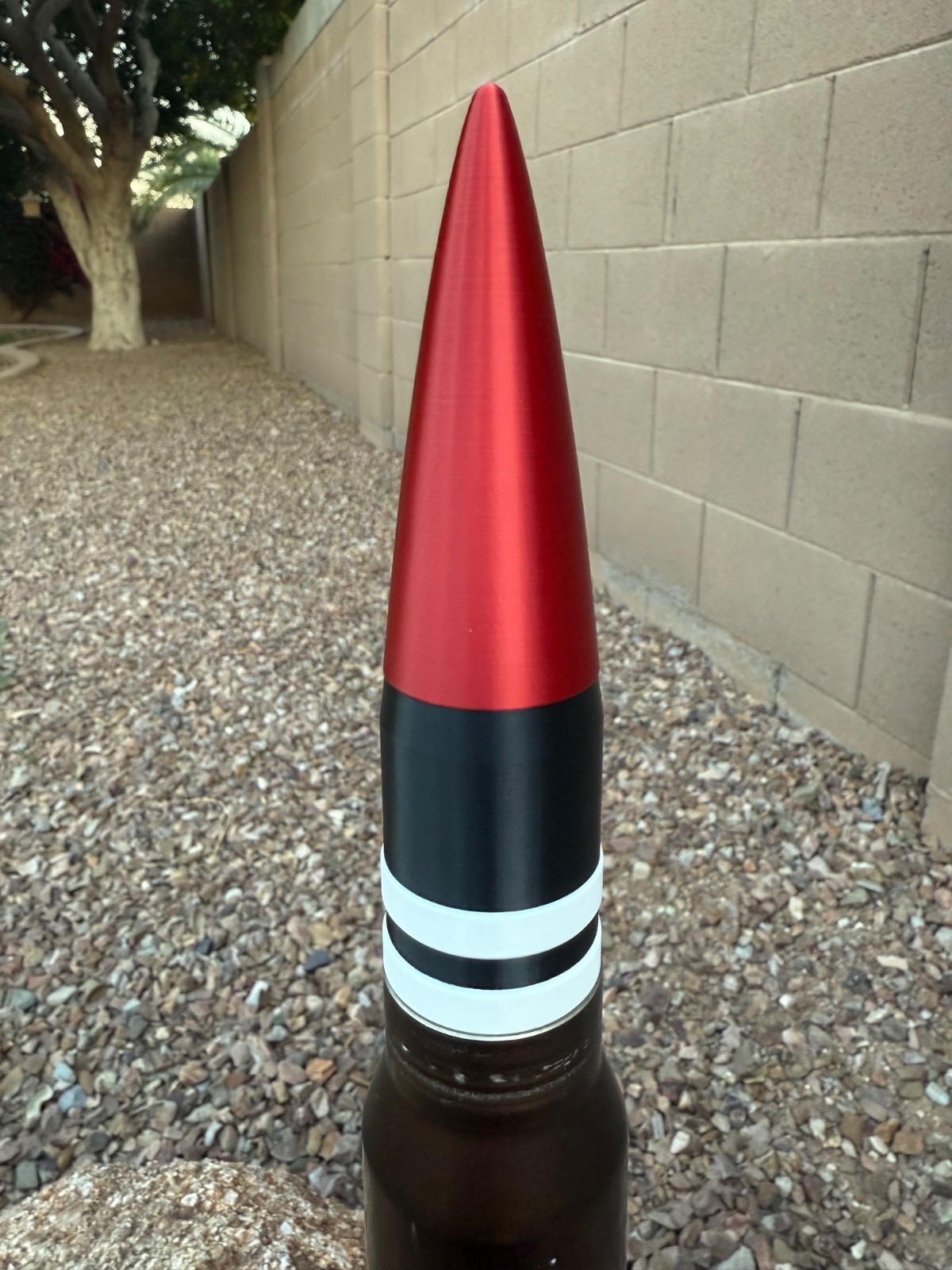 REPLICA PGU-14b A-10 Warthog 30mm PROJECTILE, with REPLICA uranium penetrator.