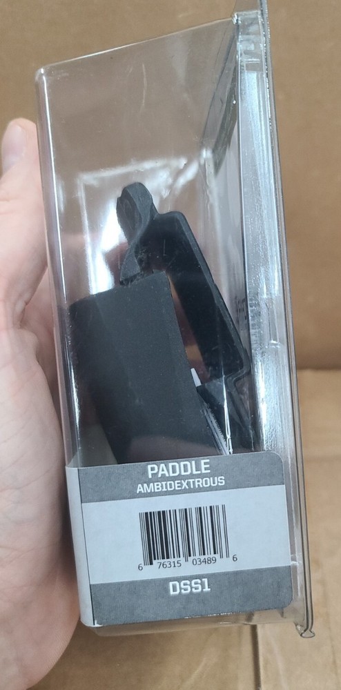 FOBUS Paddle Single Stack Magazine Pouch 9mm & .40 single Magazines, Ambi (DSS1)