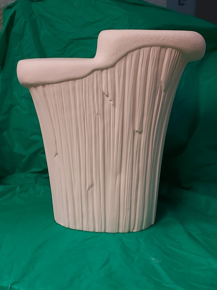Ceramic Bisque~~ Ready to Paint~~ Winter Stump