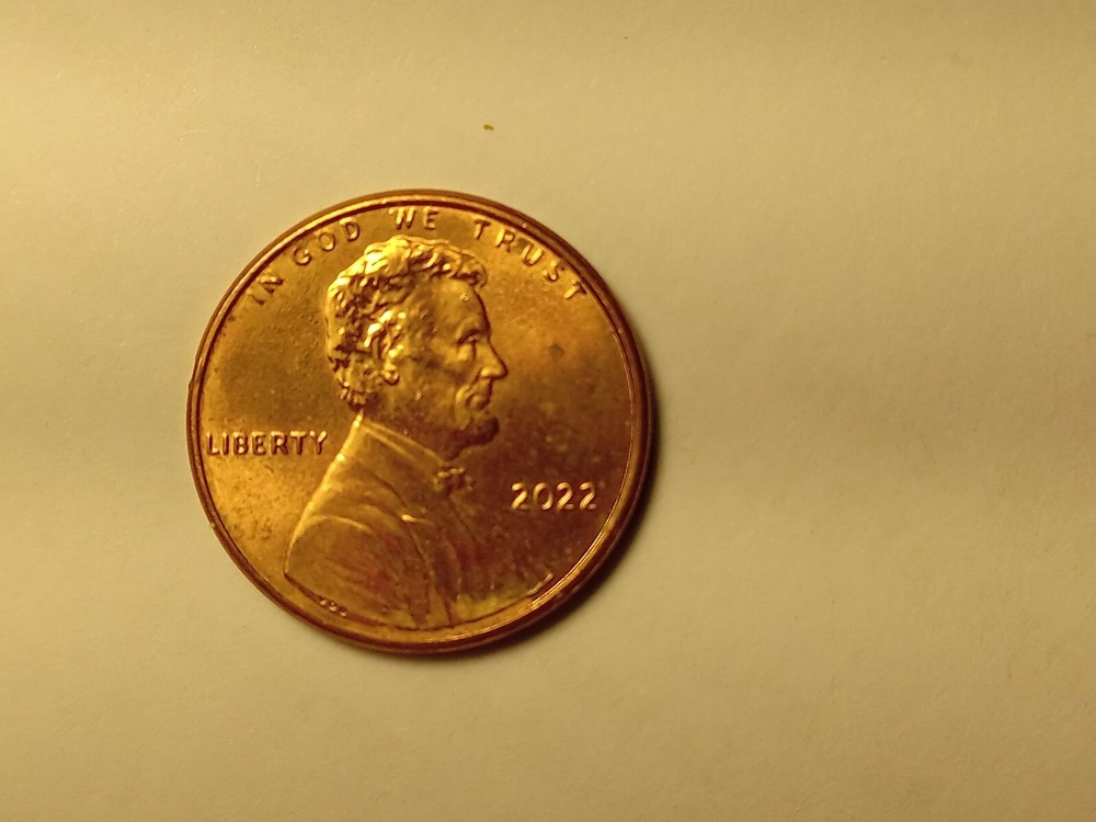 US 2022. _ . _  Lincoln, Shield Reverse Small Cent + ..